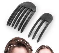 Pettine modellante a vento per frangia soffice, pettine facile per volume a corona alta, per donne, strumenti per acconciature veloci, fermagli per capelli volumizzanti per tutti i tipi di capelli,