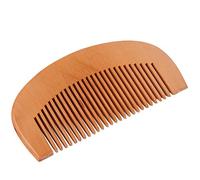 Pettine naturale a denti larghi Pettine in legno di pesca Spazzola for capelli in legno Massaggio antistatico Spazzole for capelli Salute 9 cm Pettine for capelli in legno Strumenti for lo styling Pet