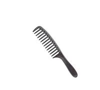 Pettine nero a denti larghi Spazzola for capelli districante ， Pettine for capelli a paletta, Pettine for impugnatura for la cura- Pettine for acconciature for capelli lunghi Pettine in legno