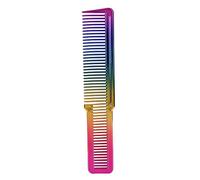 Pettine Olio per capelli Pettini Barbiere Clipper Pettine Colorato Professionale Districante Pocket Salon Aria calda Parrucchiere Taglio Styling Pettini Flat Top