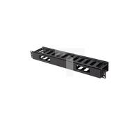 Pettine organizzatore cavi RACK 19 1U chiudibile a AK-1703-B
