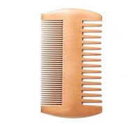 Pettine Peach Double Side Pettine senza arricciatura Pettine in legno for massaggio a doppio lato
