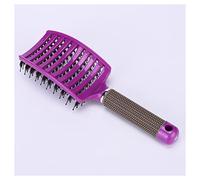 Pettine Pennello for capelli SCUP MASSAGE PICTURE Spazzole for capelli Setola e nylon Donne BAGNA BAGNA Spazzola for capelli detail for parrucchiere for salone Strumenti di styling Pettine Capelli(Typ