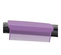Pettine - Pennello per styling, pettine rumoroso, strumento per capelli con clip on | design leggero e liscio, elegante agenzia scorrevole per ricci, , lucentezza, volume, viaggi