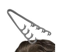 Pettine per acconciatura, volumizzante portatile, a denti larghi, accessorio per acconciature per appuntamenti quotidiani, lavoro all'aperto, pendolarismo, feste, componente professionale per la cura