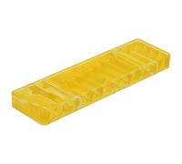 Pettine per Armonica 10 Fori Strumento Acrilico Parte Accessorio Musicale per SP20Giallo (YELLOW)