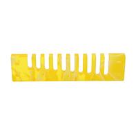 Pettine per Armonica, Pettine Leggero Non Deformabile per Armonica per Hohner Marine Band Crossover Deluxe((Giallo))