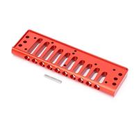 Pettine per Armonica, Pettine per Armonica a 10 Fori in Lega di Alluminio per Blues a 10 Fori Parte SP20 Accessorio per Lucidatura Fine