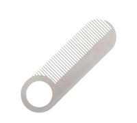 Pettine per baffi in metallo - barba in acciaio inox, strumento per la cura delle borse | Anti statico baffi barba shaper styling pettine da viaggio, strumento compatto per la cura quotidiana dello