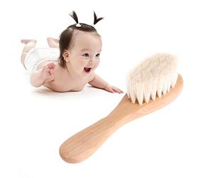 Pettine per bambini in legno di lana H Brush Care Kit di massaggio per bambini per la salute Strumenti per la cura della salute Tenda impermeabile antivento