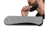 Pettine per Barba e Capelli Strumento da Toeletta Tascabile in Acciaio