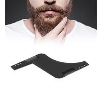 Pettine per barba per basette da uomo, rifinitura, modellatura, pettine per barba, strumenti per la bellezza dei capelli, modellatore per baffi, modello pizzetto per allineare e
