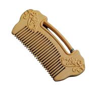 Pettine Per Barba Spazzola for il cuoio capelluto Ruyi Lock Pattern Pettine inciso Cinese retrò Capelli lunghi Barba portatile Strumenti Per Lo Styling Dei Capelli