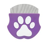 Pettine per cani professionale in acciaio | Pettine per capelli per gatti per spazzolare tutti i giorni, capelli lunghi e corti, cuccioli, gattini, bagnetto, casa