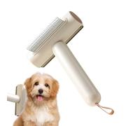 Pettine per Cani, Spazzola Slicker Per Cani, Accessorio In Acciaio Per Rimuovere Nodi Da Gatti Cuccioli Di Tutte Le Taglie