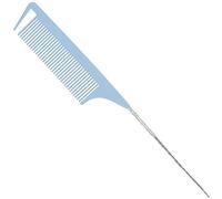 Pettine per capelli a coda appuntita professionale Spazzola antistatica per tinture per capelli Barbiere Acciaio Pettine per salone Parrucchiere Barbiere Accessorio Anti Statico