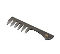 Pettine per capelli a denti larghi maschile riutilizzabile in plastica classica olio slick spazzola per capelli antistatica districante spazzola per capelli e libro di moda