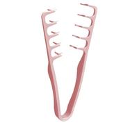 Pettine per capelli a denti larghi, spazzola volumizzante per capelli ricci, design delicato districante, materiale leggero compatto, 22,5 x 10,5 x 2,4 cm, per donne, parrucchieri