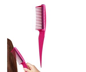 Pettine per capelli a rullo - Spazzola per capelli a rullo portatile,Pettine per tinture per capelli, pettine a rullo districante, pettine per capelli con punta a coda, pettine anti-giunti Rrlihjgu