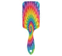 Pettine per capelli a spirale arcobaleno, spazzola districante per capelli, pettine antistatico, spazzola per capelli bagnata e asciutta