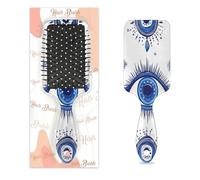 Pettine per capelli antistatico con cuscino d'aria spazzola per capelli blu magici occhi quadrati spazzola per massaggio del cuoio capelluto per donne ragazze