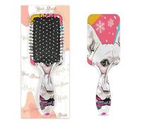 Pettine per capelli antistatico con cuscino d'aria spazzola per capelli divertente cucciolo di cane quadrato spazzola per massaggio del cuoio capelluto per donne ragazze