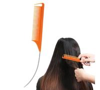 Pettine per capelli con coda a punta, pettini per coda da donna, pettine da parrucchiere antistatico, per pettinare i capelli per lo styling della schiena, aggiungere volume e di notte