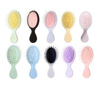 Pettine per capelli con cuscino, portatile per ragazze, spazzola massaggiante compatta per studenti, vari colori