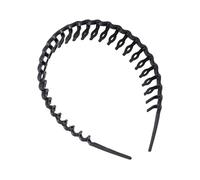 Pettine per capelli con denti di squalo, fascia per capelli in plastica, fascia per capelli, in plastica, antiscivolo, per lo sport, la casa, i viaggi, le uscite