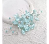 Pettine per capelli con perle e strass, accessorio decorativo per capelli, per cerimonie e ricevimenti