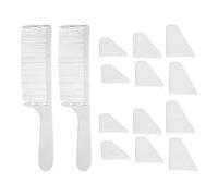 Pettine per capelli curvo Baber, taglio professionale ergonomico a forma di S per saloni di parrucchiere, strumento per lo styling con parte superiore piatta, comoda impugnatura