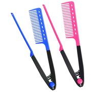 Pettine per capelli da parrucchiere, pettine per lisciare, pettine a forma di V, per uso domestico