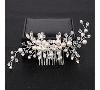 Pettine per capelli da sposa con perle, diademi con fiori, forcina per capelli con clip, accessori per capelli da sposa, 24 pezzi