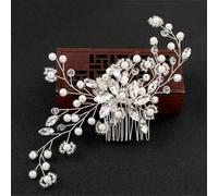 Pettine per capelli da sposa con perle, diademi con fiori, forcina per capelli con clip, accessori per capelli da sposa, 20 pezzi