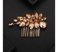 Pettine per capelli da sposa con strass, accessorio per capelli color argento, per sposa, damigella d'onore, feste, balli studenteschi