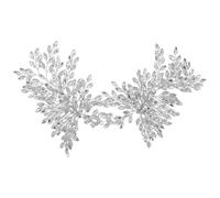 Pettine per capelli da sposa con strass: accessorio per capelli da sposa fatto