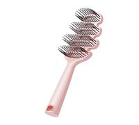 Pettine per capelli delicato per bambini, con ago alto e basso, per spazzolare il cuoio capelluto, comfort e ridurre il rifiuto durante la cura del cuoio capelluto massaggiatore pettine