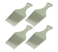 Pettine per Capelli Districante da 10 Pezzi Pettine Leggero a Denti Larghi Previene il Trascinamento Tirando Minimizza Rotture e Spargimenti Stile Semplice per i Viaggi a Casa