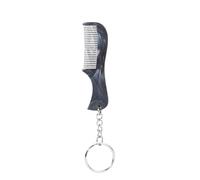 Pettine per capelli e barba multifunzionale tascabile pettine antistatico baffi raddrizzatore capelli styling barba e baffi