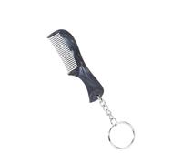 Pettine per capelli e barba multifunzionale tascabile pettine antistatico baffi raddrizzatore dei capelli Styling Travel Styling