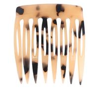 Pettine per capelli in acrilico - Clip decorativa Elegante accessorio per alzare la punta, supporto per twist francese trasparente, strumento per lo styling portatile | Acconciatura da sposa formale