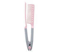Pettine Per Capelli Lisciante A Forma Di V Per Lo Stilizzato E La Divisione Dei Capelli,Accessorio Per Pettine Per Piastra Di Capelli,Per Casa Viaggio Vacanze Uscite E Hotel