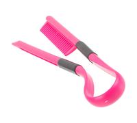 Pettine per capelli lisciante Pettine per capelli lisci a forma di piastra per