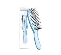 Pettine per capelli - Pagaia per controllo 'effetto , massaggiatore levigante del cuoio capelluto, composizione con setole morbide, struttura leggera e strutturata, accessorio per la cura