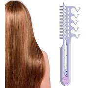 Pettine per capelli per lisciare i capelli, a forma di V, per lisciare i capelli, antistatico, volumizzante, strumento per la cura della casa, per donne, ragazze, amici, famiglia, figlia