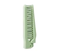 Pettine per capelli pieghevole portatile a doppia testa Pettini per capelli da viaggio Tasca Pieghevole Pettine Spazzola da viaggio all'aperto per le donne Raddrizzatore portatile Set per la cura del