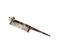 Pettine per capelli portatile Acetato Professionale Elettrostatico Slip Gratuito Ergonomico Per Semplice Styling Interno O Viaggio Deflettore Per Capelli Fine