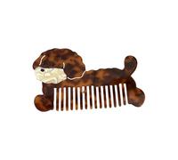 Pettine per capelli portatile anti elettrostatico acetato sostanza leggera da viaggio Design delicato districante per tutti i tipi di capelli Spazzola districante delicata