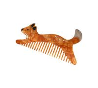 Pettine per capelli portatile in acetato professionale elettrostatico libero slip ergonomico per uno stile semplice all'interno o in viaggio, pettine adatto per la prevenzione