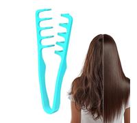 Pettine per capelli testurizzante, strumento per lo styling dei denti larghi, accessorio per la toelettatura del volume, separatore senza cuciture, presa per migliorare i ricci, categoria di